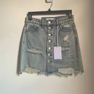 Brand new VERVET jeans skirt XS